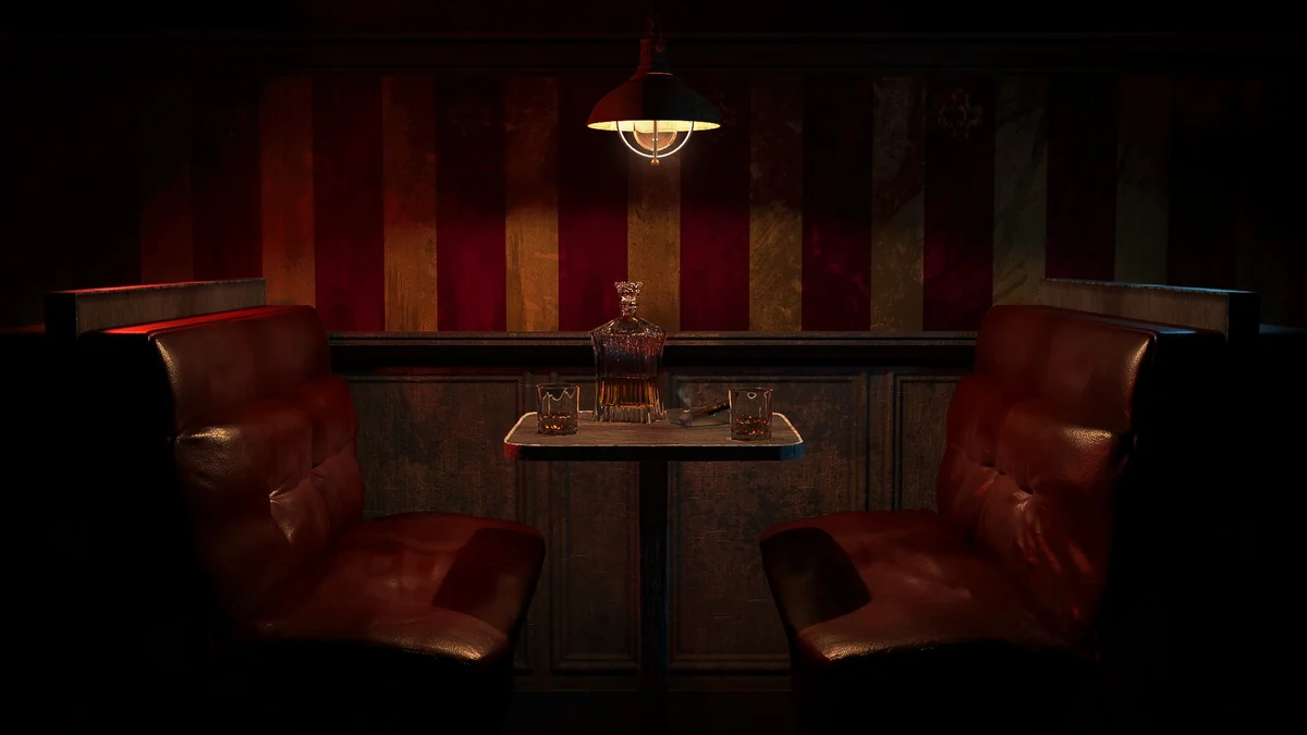 Ill-famed bar — 3D environment